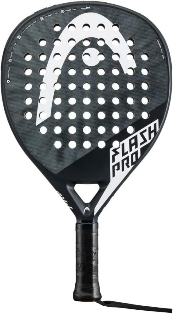 Flash Pro 2023 Padel Racquet Black/White