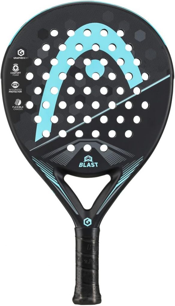 Head GrapheneXT Blast Padelschläger, Schwarz / Blau