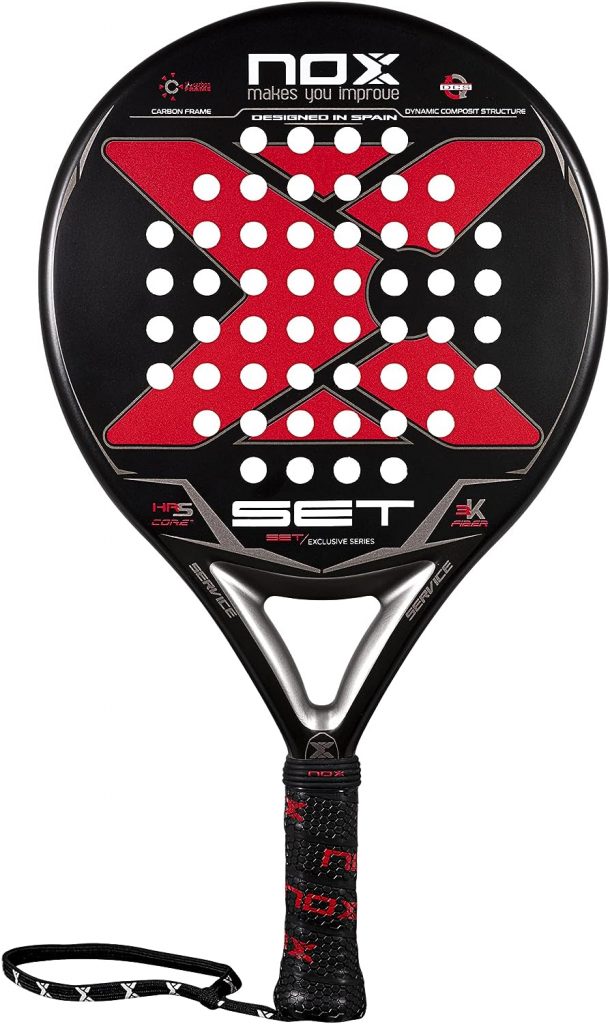 nox Padel Set - Exclusive Series, Black - Red, Standard (Shovel Set 22 Exclusive) nox Padel Set - Exclusive Series, Black - Red, Standard (Shovel Set 22 Exclusive)