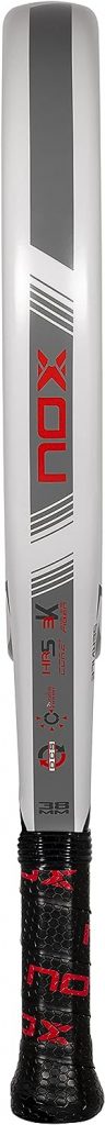 NOX Padelschläger Set - Exclusive Serie, Weiß - Rot, Standard NOX Padelschläger Set - Exclusive Serie, Weiß - Rot, Standard