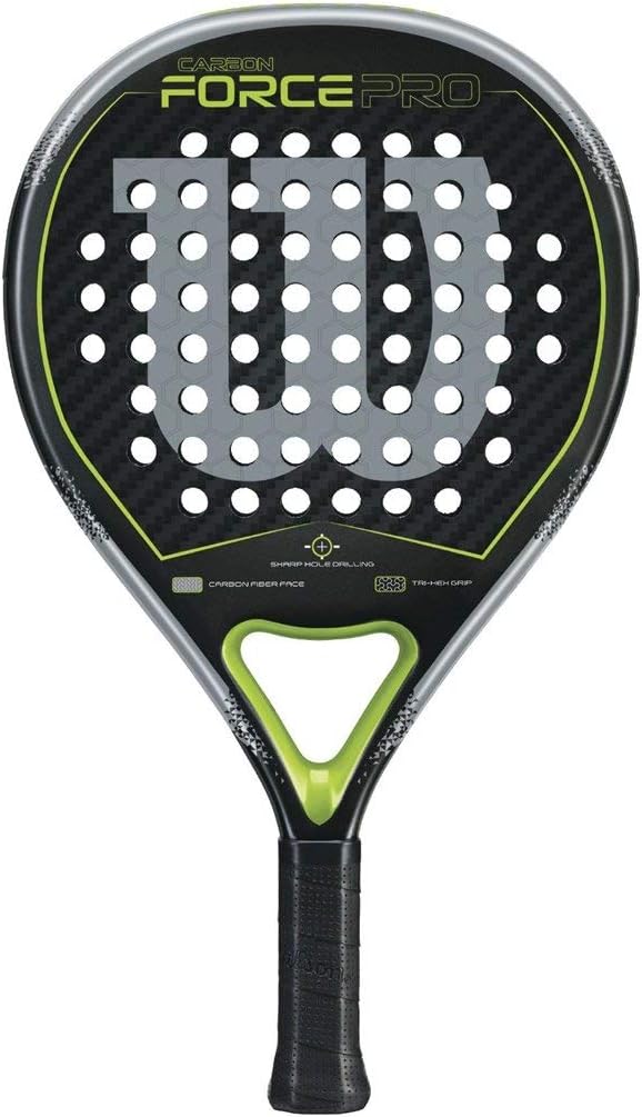 Wilson Carbon Force Pro Paddelschläger, Unisex, Erwachsene